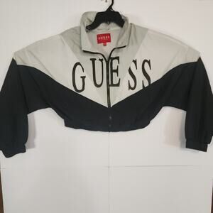 GUESS Womens Wind‎ Breaker Full Zip Size Large